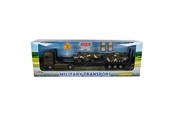 Leketøysbil - 2-Play Traffic 2-Play Die-cast Truck Transporter with Tanks 24cm - 540104