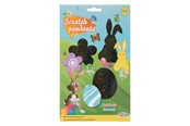 Kreative leker - Creative Craft Group Scratch Pendants Easter 9pcs. - 810016
