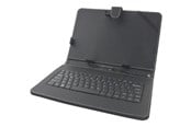 Tastatur - Esperanza CASE WITH KEYBOARD FOR 10.1" TABLETS MADERA EK125 - Tastatur & Foliosett - Svart - EK125