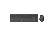Tastatur - RAPOO 9800M - Tastatur- og mussett - Nordisk - Svart - 11469