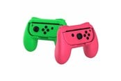 Spill - Tilbehør - Subsonic Joy-Cons Comfort Grip Green / Pink - Miscellaneous - Nintendo Switch - SA5490-1