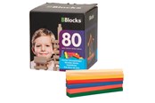 Byggesett - BBlocks Building Boards Color 80dlg. - BBL80-N