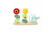 Babyleker - Classic World Wooden Stacking Puzzle Flower Garden 11 pcs - 20101