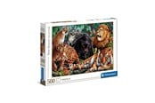 Puslespill - Clementoni Puzzle Wild Cats 500pcs. Gulv - 35126