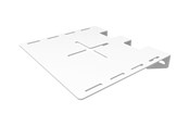 Kabinett tilbehør (kjølepasta mv.) - Multibrackets M mounting kit - for camera - white - 7350105215001
