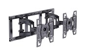 Veggmontering, AV-braketter & AV-møbler - Multibrackets M Pro Series mounting component - modular - for 2 flat panels - black - Max 60 kg - recommended for 50" - 7350105216619
