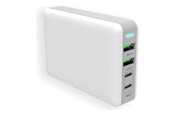 Mobil - Adaptere og ladere - Insmat power adapter - GaN - 2 x USB-C 2 x 9 pin USB Type A - 100 Watt - 530-1100