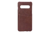 Mobil - Deksel og etui - ONSALA Mobilecover Brown Samsung S10 Creditcard Pocket - 588529