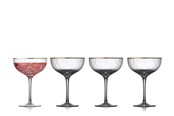 Servering & Servise - Lyngby Glas Palermo Cocktail glass 31 cl Gold 4 pcs. - 14634