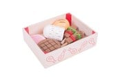 Treleker - Bigjigs Wooden Box with Meat Products 9 pcs. - BJ474