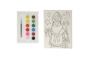 Kreative leker - Wins Holland Canvas Sinterklaas painting set - FB318