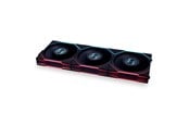 Kabinettvifte - Lian Li UNI FAN TL LCD 120 (3-pakn.) - Kabinettvifte - 120mm - Svart med RGB LED-lys - 27 dBA - 12TLLCD3B