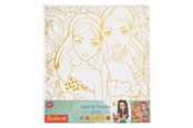Kreative leker - Besties Canvas Painting by Numbers 30x30cm (Assorted) - 140038