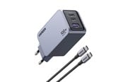 Mobil - Adaptere og ladere - UGREEN Nexode Pro 100W 3-Port GaN Hurtiglader med 100W USB-C kabel - 25874