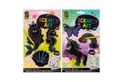 Kreative leker - Creative Craft Group Scratch art - animals - 220015