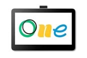Tegnebrett/Digitizer - Wacom One 13 touch graphic tablet - DTH134W0B