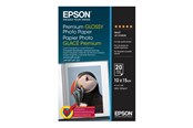 Papir, Fotopapir & Etiketter - Epson Premium - photo paper - glossy - 20 sheet(s) - 100 x 150 mm - 255 g/m² - C13S041706