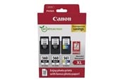Papir, Fotopapir & Etiketter - Canon PG-560XLx2/CL-561XL / 3712C012 High Value Pack - 3712C012