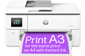 Skriver - HP Officejet Pro 9720e A3 All in One Multifunksjon - Farge - Blekk - 53N95B#629