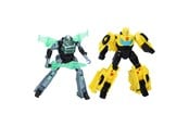 Figurer - Transformers EarthSpark Cyber-Combiner Bumblebee and Mo Malto Action Figure Set - 2-Pack - F84395L00