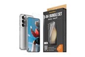 Mobil - Beskyttelsesglass - PanzerGlass 3-in-1 Protection Pack Samsung Galaxy S24 | Ultra-Wide Fit w. EasyAligner - PANZERB1210+7350