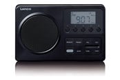 DAB, nettverks- og klokkeradio - Lenco MPR-035BK - Compact portable FM radio with LCD display - Black - FM - Mono - MPR-035BK