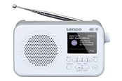 DAB, nettverks- og klokkeradio - Lenco PDR-036 - DAB/DAB+/FM - PDR-036WH