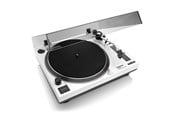 Platespiller - Lenco L-3810WH - Direct-drive Record Player with USB/PC encoding - White - Platespiller Hvit - L-3810WH