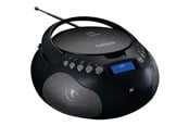 DAB, nettverks- og klokkeradio - Lenco SCD-341BK - Boombox with DAB+/ FM radio and Bluetooth® - DAB/DAB+/FM - Stereo - SCD-341BK