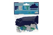 Hobbyartikler - Wins Holland Felt stickers - Clouds 200 pcs. - FC200
