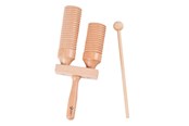 Treleker - Classic World Guiro Double with Stick - 40506