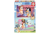Puslespill - Educa Bluey 2 X 25 Wood - 80-19407