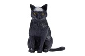 Leketøy - Mojo Farmland Sitting Cat Black - 387372 - 387372