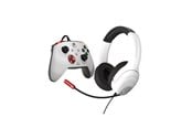 Spill - Tilbehør - PDP Bundle Rematch Controller + Airlite wired - Radial White - Wired Headset - Microsoft Xbox One - 049-026-RWB
