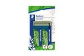 Skrive- & Tegneverktøy - Staedtler Eraser 526 80 renew raw mat 56% BK2 - 526 80BK2