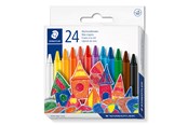 Skrive- & Tegneverktøy - Staedtler Wax crayon 8mm 24pcs.box - 220 08 C24