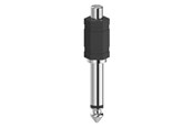 Diverse kabel - Hama RCA to 6.3 mm Jack cable gender changer - 00205188