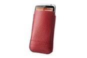 Mobil - Deksel og etui - Samsonite Mobile Bag Classic Leather Small - Red - P11*00002
