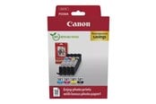 Papir, Fotopapir & Etiketter - Canon CLI-581 / 2106C006 C/M/Y/BK Photo Value Pack - 2106C006