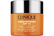 Ansiktspleie - Clinique Superdefense SPF40 Fatigue + 1st Signs of Age Multi-Correcting Gel 50 ml - 020714858735