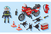 Playmobil - Playmobil Action - Brannmotorsykkel og oljeutslippshendelse - 71466