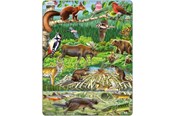 Puslespill - Larsen Puzzles Nordic Forest (45 pcs) - LA-FH15