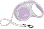 Hund - Flexi New Comfort S Tape Leash 5m 15kg Pink - 600.7803