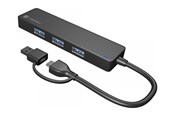 USB-hub - Natec Mayfly - hub - 4 ports USB-hub - 4 porter - Svart - NHU-2023