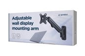 Skjermholder - Gembird MA-WA1-01 mounting kit - adjustable arm - for LCD display - fine texture black - MA-WA1-01