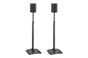 Veggmontering, AV-braketter & AV-møbler - Sanus WSSE1A2 stand - for speakers - height-adjustable - black - Max 2.2 kg - recommended for - WSSE1A2-B2