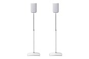 Veggmontering, AV-braketter & AV-møbler - Sanus WSSE1A2 stand - for speakers - height-adjustable - white - Max 2.2 kg - recommended for - WSSE1A2-W2