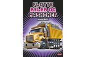Kreative leker - Tactic Flotte biler og maskiner malebog - 52599