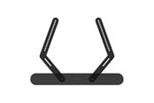 Veggmontering, AV-braketter & AV-møbler - Sanus SANUS Soundbar Mount for Sonos Ray Black - Max - recommended for - WSSAMF1-B2
