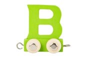 Treleker - Small Foot - Wooden Letter Train Color - B - 10352